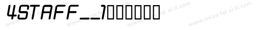  4STAFF__1字体转换